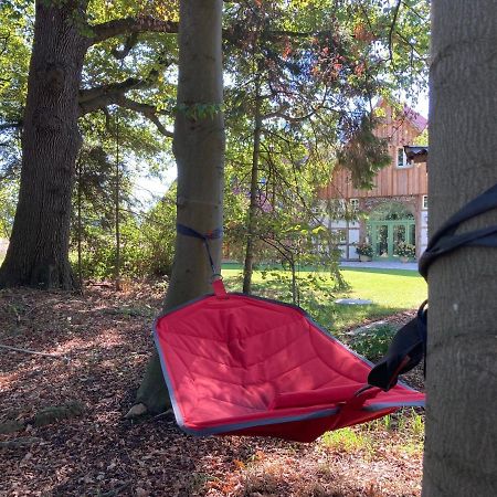 Zum Heuerling Ferienwohung Im Alten Stall Mit Sauna Versmold Buitenkant foto