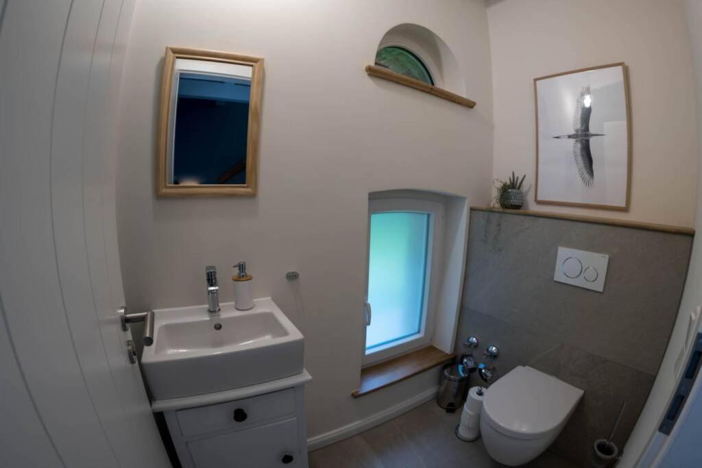 Zum Heuerling Ferienwohung Im Alten Stall Mit Sauna Versmold Buitenkant foto