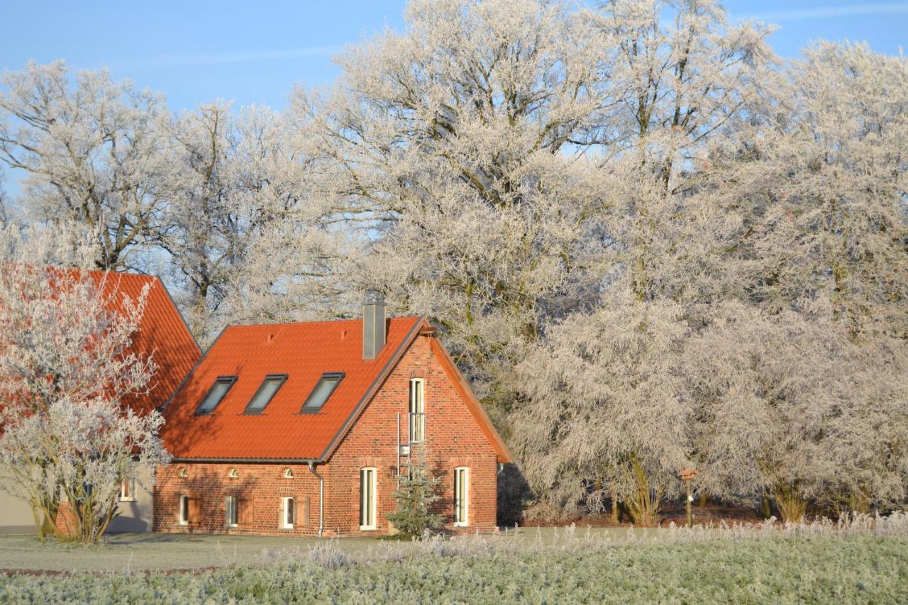 Zum Heuerling Ferienwohung Im Alten Stall Mit Sauna Versmold Buitenkant foto