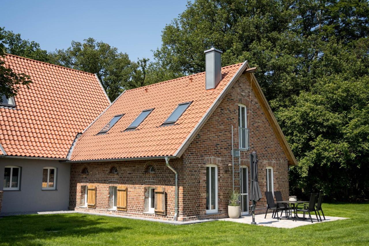 Zum Heuerling Ferienwohung Im Alten Stall Mit Sauna Versmold Buitenkant foto